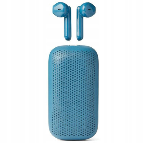 Lexon Speakerbuds Słuchawkibezprzewodowe z głośnikiem bluetooth niebie