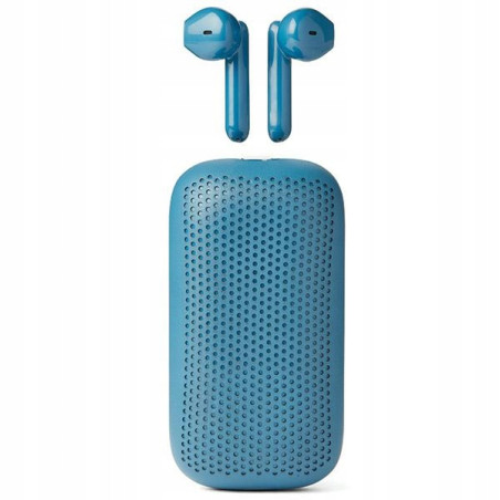 Lexon Speakerbuds Słuchawkibezprzewodowe z głośnikiem bluetooth niebie