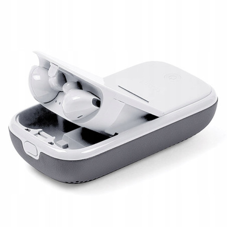 Lexon Speakerbuds Słuchawkibezprzewodowe z głośnikiem bluetooth szary/