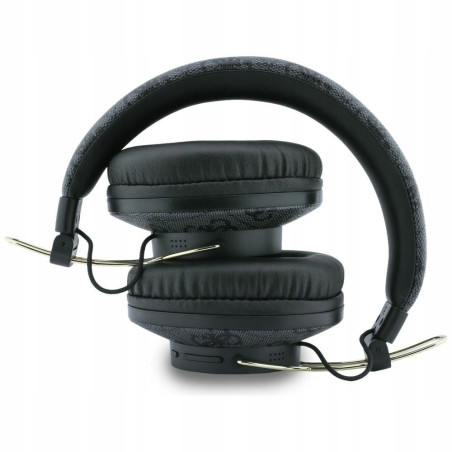 Słuchawki nauszne Guess Triangle Logo Bluetooth ENC czarny