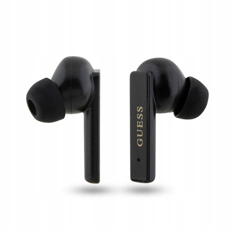 Guess słuchawki Bluetooth GUTWSSU20ALEGKTWS + stacja dokująca czarny/b