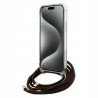 Guess Crossbody Cord 4G Print — etui do iPhone 15 Pro Max, brązowe