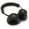 Słuchawki nauszne Guess Bluetooth ENC Saffiano Triangle Logo czarny