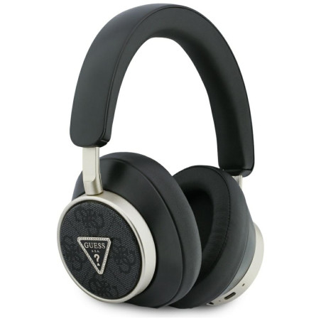 Słuchawki nauszne Guess 4G Triangle Logo Bluetooth ENC czarny