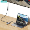 USAMS Adapter HUB 10w1 3xUSB 3.0/TF/SD/USB-C/HDMI/RJ45/VGA PD100W szar