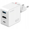 Ładowarka podróżna 4smarts Flex adapter Hub 65W GaN USB-C/USB-A/HDMI b