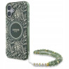 Guess Hardcase MagSafe kwiatowy wzór — etui do iPhone 16, zielone