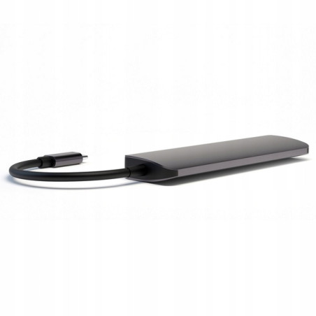 4smarts HUB 6w1 DeX Function 2xUSB-A 3.0/USB-C/HDMI/SD/MicroSD szary 4