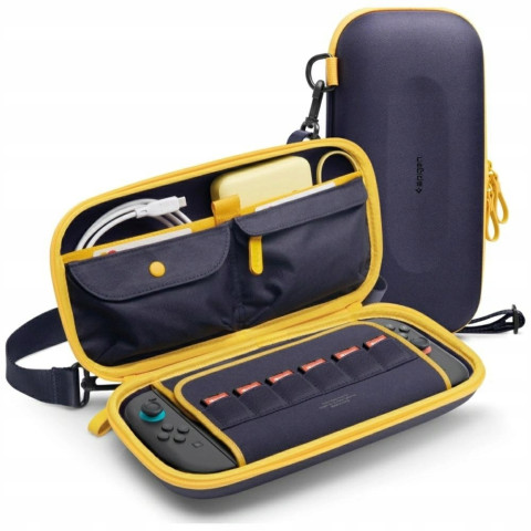 Etui Spigen Nano Pop Pro Pouch do Nintendo Switch 2 granatowy