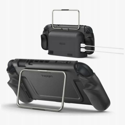 Etui Spigen Dual Grip Pro do Nintendo Switch 2 czarne