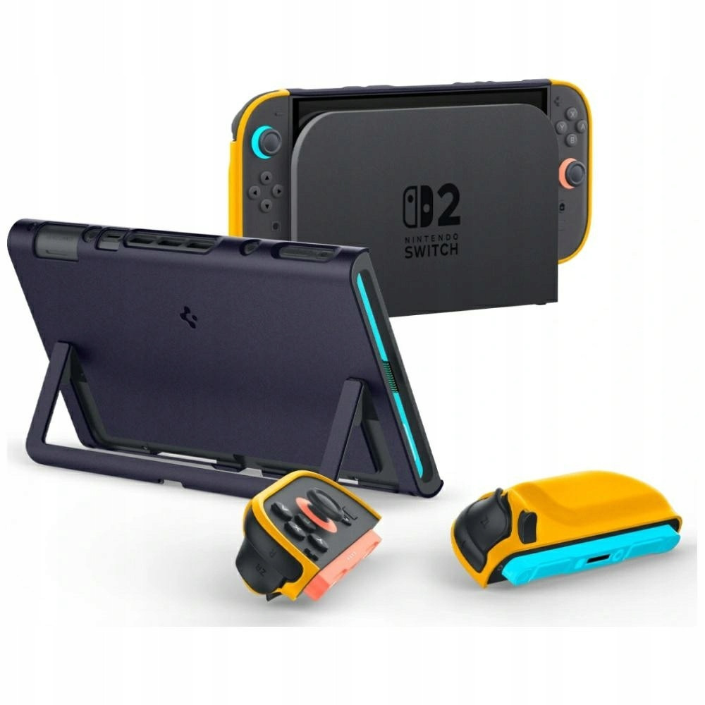 Etui Spigen Nano Pop do Nintendo Switch 2 niebiesko granatowy