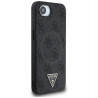 Guess MagSafe Ring Triangle Logo — etui do iPhone 16e, czarne