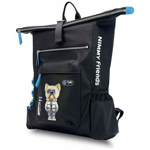 Plecak Nimmy Cool&Cute 2.0 Dog do laptopa czarny