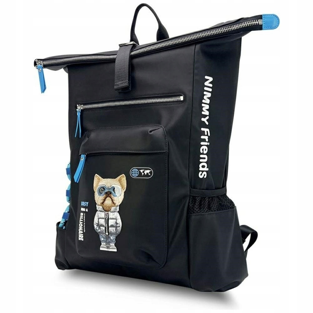 Plecak Nimmy Cool&Cute 2.0 Dog do laptopa czarny