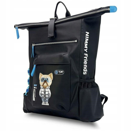 Plecak Nimmy Cool&Cute 2.0 Dog do laptopa czarny