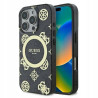 Guess MagSafe Peony On 4G — etui do iPhone 16 Pro, czarne