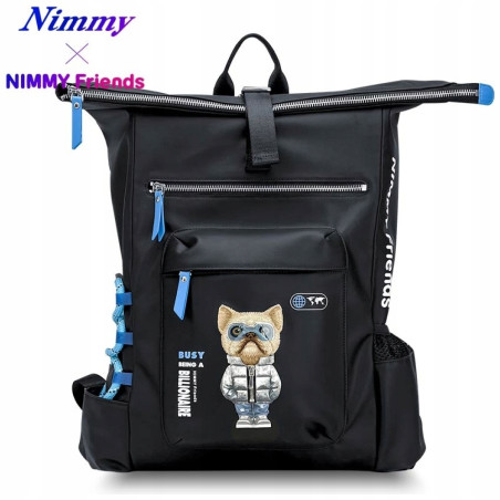 Plecak Nimmy Cool&Cute 2.0 Dog do laptopa czarny