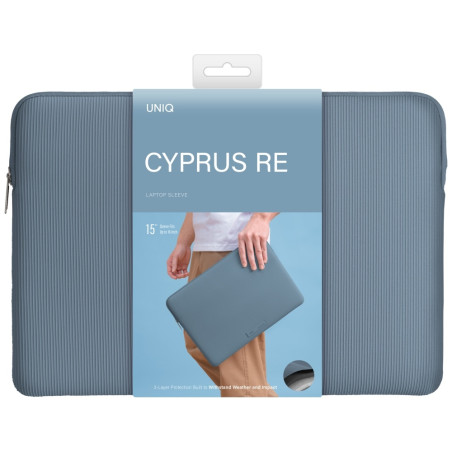 Torba na laptopa UNIQ Cyprus Ridge Edition Laptop Sleeve 16" water-res