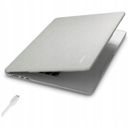Etui Spigen Urban Fit do Macbook Air 13" M2-M5 2023-2026 szary