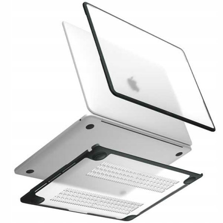 UNIQ etui Venture MacBook Air 13" (2018-2022) M2/M3 czarny/midnight bl