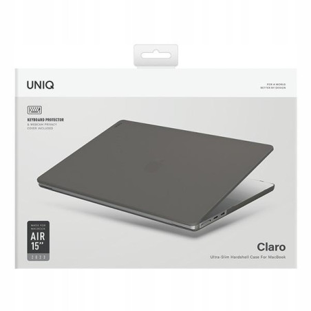 UNIQ etui Claro MacBook Air 15" M2 2023 / M3 2024 / M4 2025 / M5 2026 