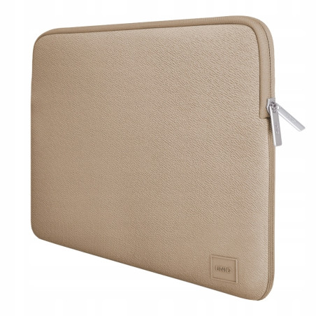 UNIQ torba Cyprus laptop Sleeve 14" nude brown water-resistant neopren