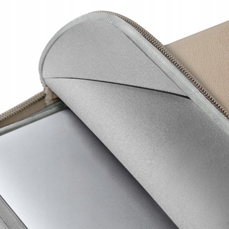 UNIQ torba Cyprus laptop Sleeve 14" nude brown water-resistant neopren