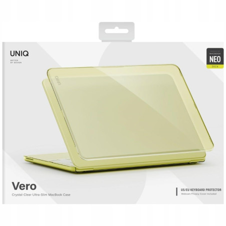 Etui UNIQ Vero do MacBook Neo cytrusowy