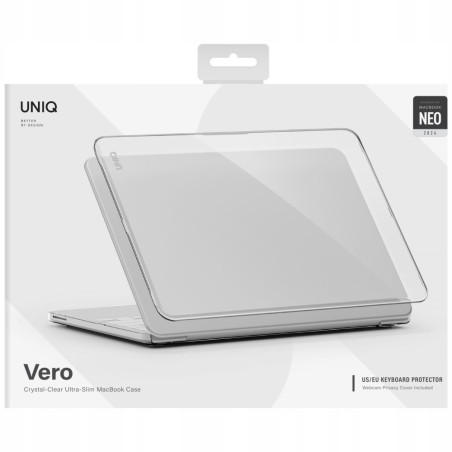 Etui UNIQ Vero do MacBook Neo przezroczysty