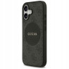 Guess 4G Circle Logo MagSafe — etui do iPhone 17, czarne