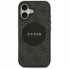 Guess 4G Circle Logo MagSafe — etui do iPhone 17, czarne