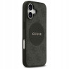 Guess 4G Circle Logo MagSafe — etui do iPhone 17, czarne