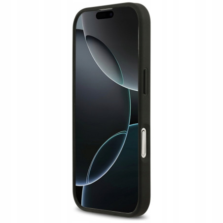 Guess 4G Circle Logo MagSafe — etui do iPhone 17, czarne