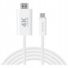 Kabel 4smarts USB-C do HDMI 2m biały