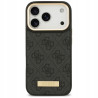 Guess MagSafe 4G Logo Plate — etui do iPhone 17 Pro, czarne