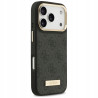 Guess MagSafe 4G Logo Plate — etui do iPhone 17 Pro, czarne