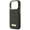 Guess MagSafe 4G Logo Plate — etui do iPhone 17 Pro, czarne