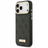 Guess 4G Logo Plate — etui do iPhone 17 Pro Max, czarne