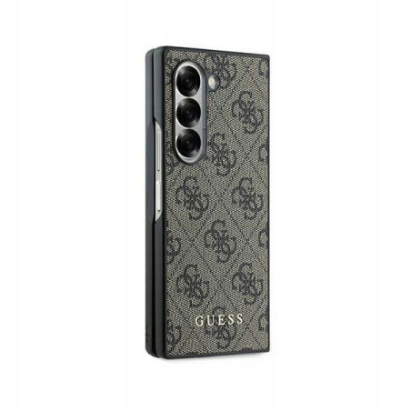 Guess Fold6 4G sztuczne — etui do Samsung tworzywo, brązowe