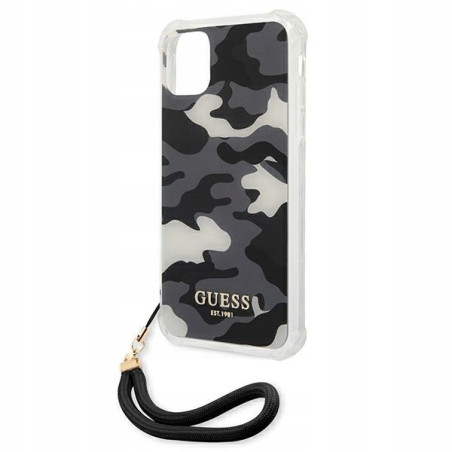 Guess moro Camo Collection hardcase — etui do iPhone 11, czarne