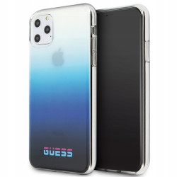 Guess Hard California — etui do iPhone 11 Pro, niebieskie