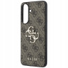 Guess 5G Metal Logo — etui do Galaxy A57, brązowe