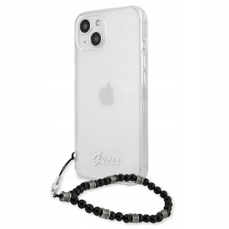 Guess przezroczyste perła tworzywo sztuczne — etui do iPhone 13