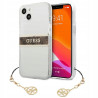 Guess przezroczyste 4G bezbarwny tworzywo — etui do iPhone 13 mini