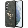 Guess hardcase Big Metal Logo — etui do Galaxy S24, czarne