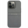 Guess Saffiano Strap tworzywo sztuczne — etui do iPhone 13 Pro, szare
