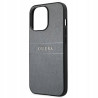 Guess Saffiano Strap tworzywo sztuczne — etui do iPhone 13 Pro, szare