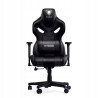 Fotel gamingowy Diablo Chairs X-Fighter czarny skóra sztuczna Normal S
