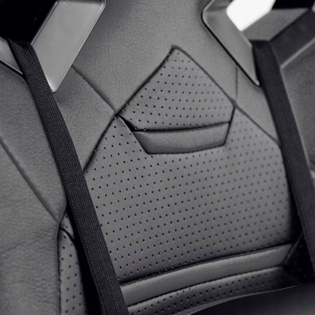 Fotel gamingowy Diablo Chairs X-Fighter czarny skóra sztuczna Normal S