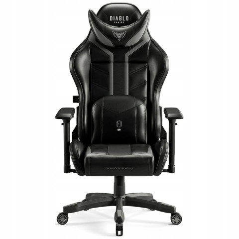Fotel gamingowy Diablo Chairs X-Ray 2.0 King Size czarno-szary